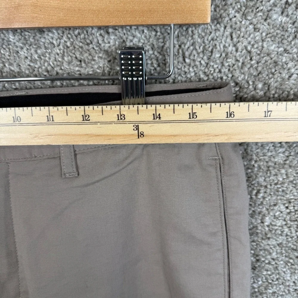 Theory Mens 30x32 Zaine P2 Barrier Twill‎ Slim Fit Chino Pants Khaki Beige